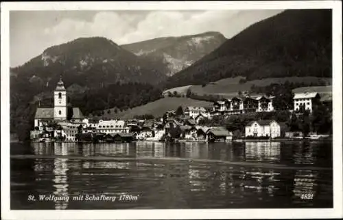 Ak Ried St. Wolfgang am Wolfgangsee Oberösterreich, Schafberg