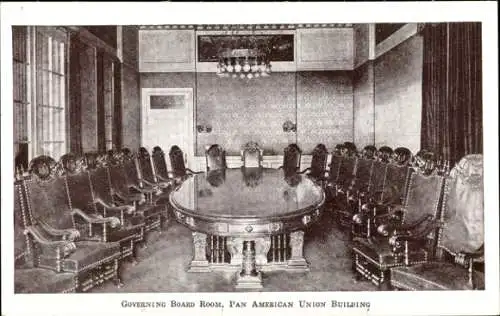 Ak Washington DC USA, Pan American Union Building, Governing Board Room