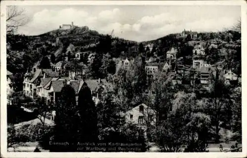 Ak Eisenach in Thüringen, schöne Detailansicht