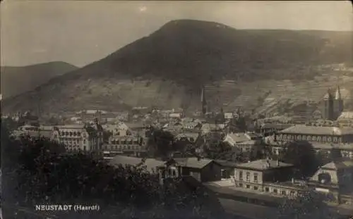 Ak Neustadt an der Weinstraße, Blick auf Neustadt, Weinberge, Hügel, Stadtansicht, Dorf