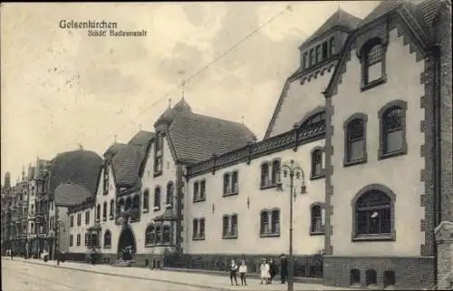 Ak Gelsenkirchen im Ruhrgebiet,  Städtische Badeanstalt