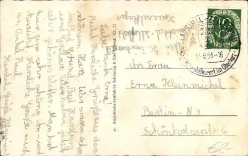 Ak Clausthal Zellerfeld im Oberharz, Marktkirche Zum Heiligen Geist