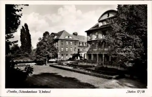 Ak Berlin Charlottenburg Westend, Krankenhaus Westend, Station 17/18