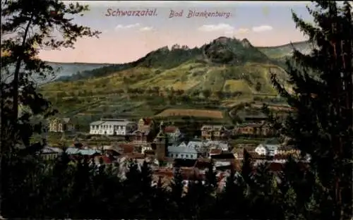 Ak Bad Blankenburg, Gesamtansicht der Stadt