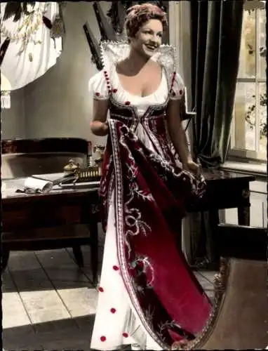 Ak Schauspielerin Ruth Leuwerick, Filmszene