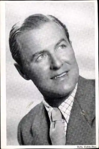 Ak Schauspieler Paul Richter, Portrait