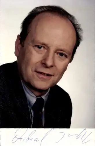 Ak Journalist Michael Jungbluth, Portrait, Autogramm
