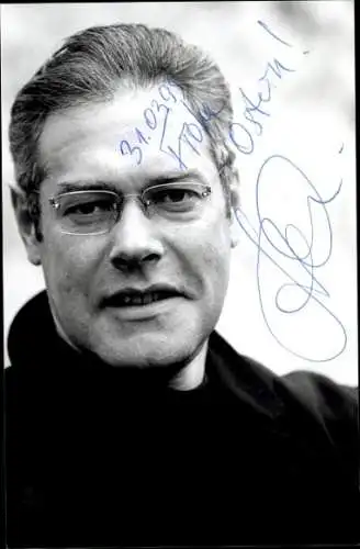 Ak Schauspieler Piotr Olev, Portrait, Autogramm