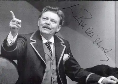 Ak Schauspieler Uwe Friedrichsen, Portrait, Autogramm