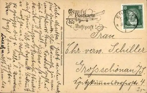 Ak Erfurt in Thüringen, Bahnhof