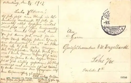 Ak Oldenburg in Oldenburg, Friedensplatz