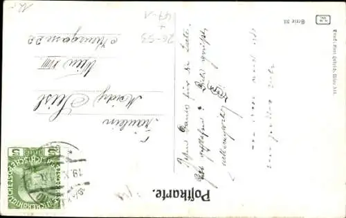 Studentika Künstler Ak Braun, Studenten, Mensur