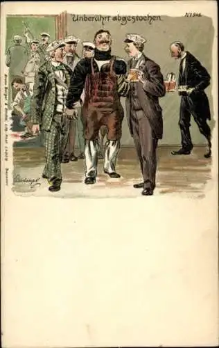 Studentika Litho Studenten, Unberührt abgestochen