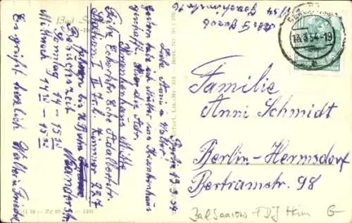 Ak Bad Saarow in der Mark, FDJ Heim