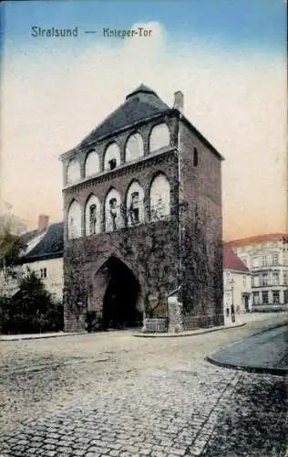 Ak Stralsund in Vorpommern, Knieper-Tor