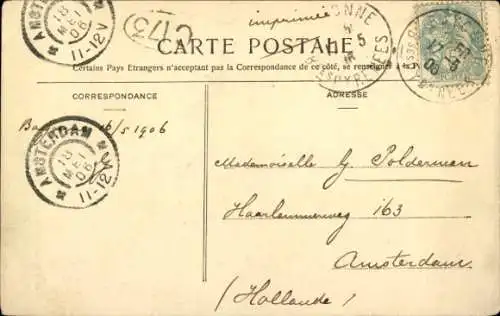 CPA Au Pays Basque, Basques au Champ