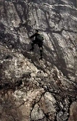 Ak Bergwand, Kletterer