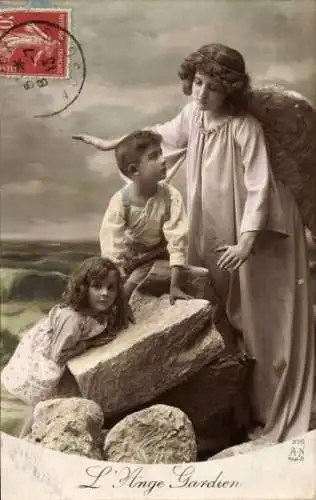 Ak Kinder, Schutzengel