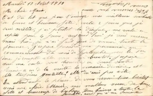 Ak Veilchen, Keramikvase