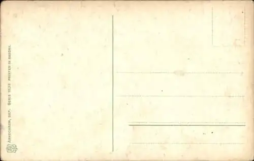 Ak Liebespaar, Umarmung