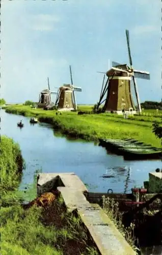 Ak Niederlande, Windmühlen