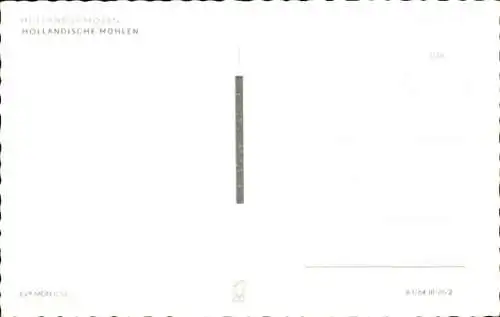 Ak Niederlande, Windmühlen