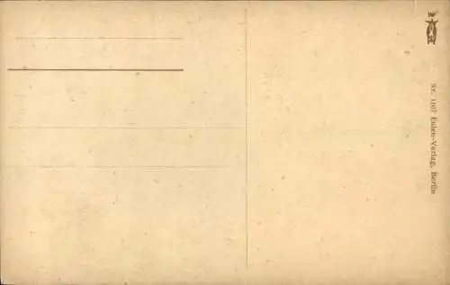 Künstler Ak de Witt, R., Ein lieber Gast