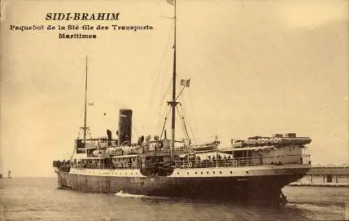 CPA Paquebot Sidi Brahim, SGTM