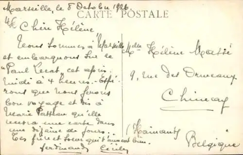 Ak Ozeandampfer Paul Lecat