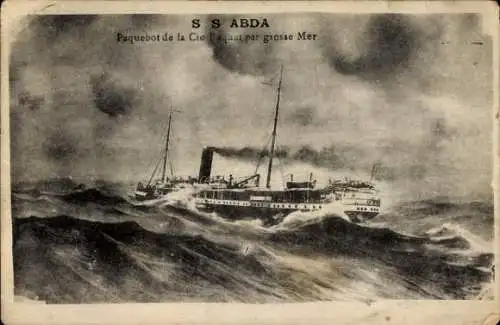 Ak Dampfer S S, Compagnie de Navigation Paquet, CNP