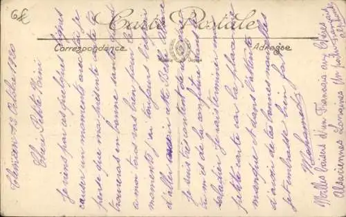 Ak Oran, Dampfschiff Thédore Mante, Compagnie de Navigation Mixte