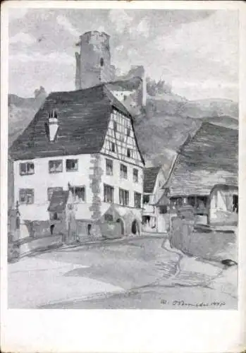 Künstler Ak Max Osterrieder, Kaiserberg, Kunst der Front 1941