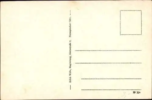 Ak Magdeburg an der Elbe, Magdeburg. Stadttheater.