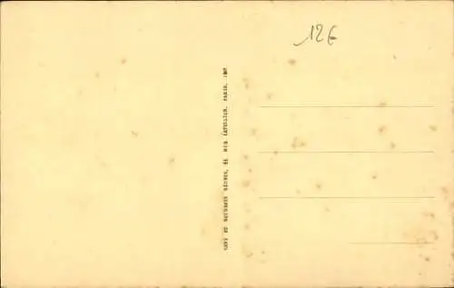 Ak Falaise Calvados, Vue sur l'Ante aux Maisons Blanches