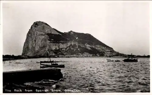 PC Gibraltar, The Rock from Spanish Shore