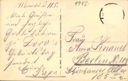 Ak Weimar in Thüringen, Orangerie mit Belvedere