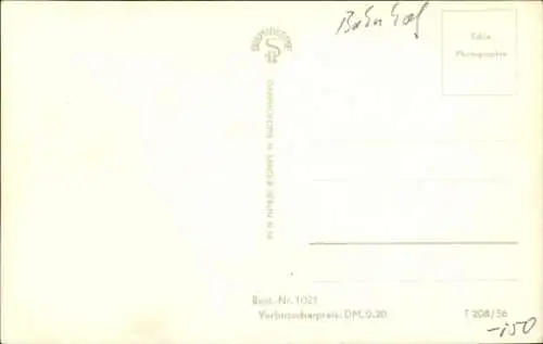 Ak Pieskow Bad Saarow in der Mark, Bahnhof