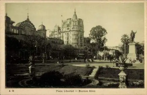 Ak Buenos Aires Argentinien, Plaza Libertad