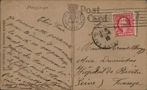 Passepartout Ak San Francisco Kalifornien USA, Straße, Hochhäuser, Markt