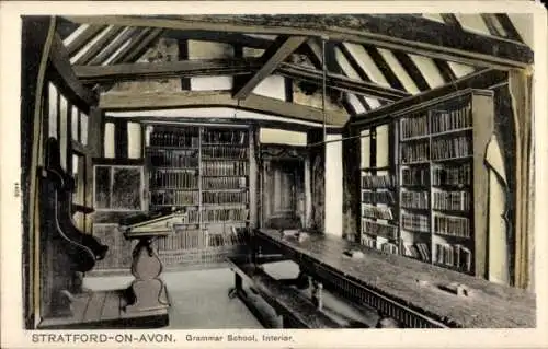 PC Stratford upon Avon Warwickshire England, Grammar School, Interior