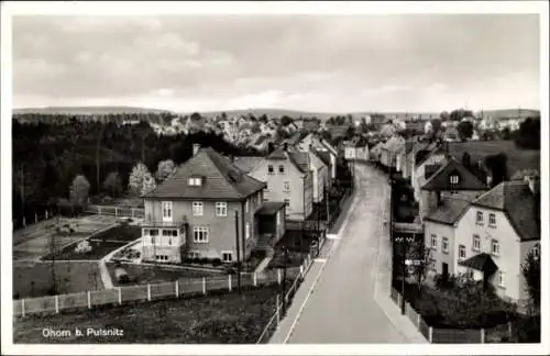 Ak Ohorn in Sachsen, Straßenpartie