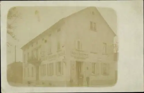 Foto Ak Putzkau in der Oberlausitz, Schuhgeschäft