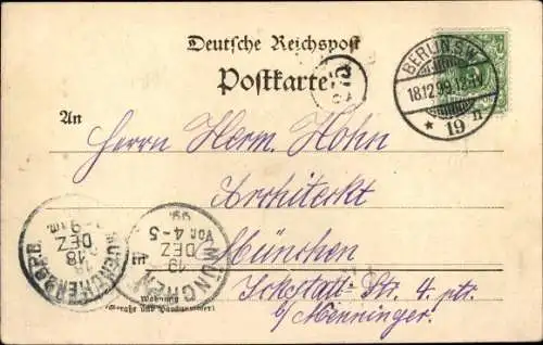 Ak Berlin Tiergarten, Denkmal in der Siegesallee, Markgraf Otto I.