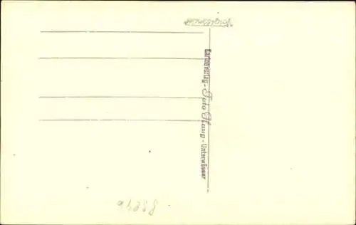 Ak Unterwössen in Oberbayern, Panorama, Kirche, Geigelstein