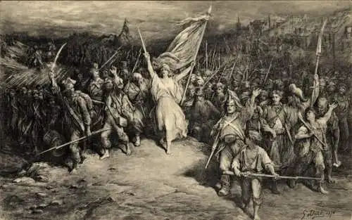 Künstler Ak Dore, G., Die Marsellaise