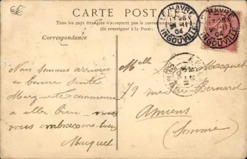 CPA Compagnie Générale Transatlantique, Steamer Lorraine