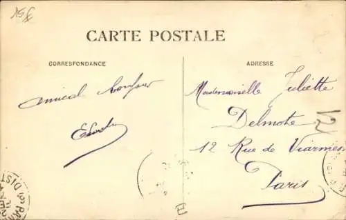 CPA Paquebot Général Chanzy, Compagnie Générale Transatlantique