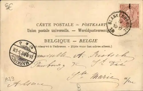 Ak Fischer im Boot bei der Arbeit