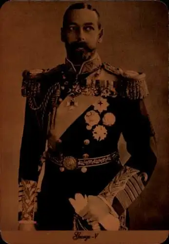 Ak König George V. in Uniform, Orden