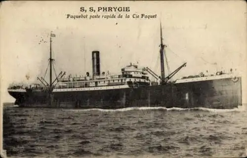 Ak Dampfer Phrygie, Compagnie de Navigation Paquet, CNP